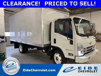 2024 Arc White Chevrolet 4500 HG LCF Gas 4500 RWD Truck 6.6L V8 Engine 2 Door