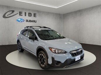 2021 Horizon Blue Pearl Subaru Crosstrek Base SUV Manual 2.0L DOHC Engine 4 Door