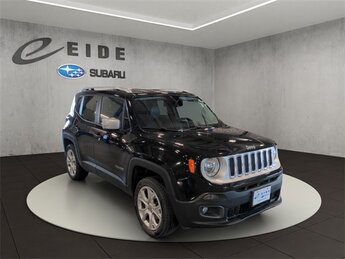 2016 Black Jeep Renegade Limited 4X4 2.4L I4 MultiAir Engine 4 Door
