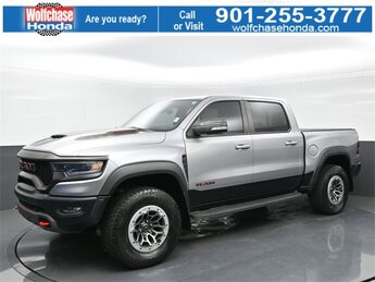 2021 Billet Silver Metallic Clearcoat Ram 1500 TRX 6.2L Supercharged HEMI V8 SRT Engine Truck 4 Door