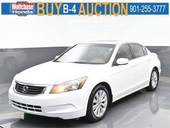 2008 Taffeta White Honda Accord EX-L 4 Door FWD 2.4L I4 DOHC i-VTEC 16V Engine Automatic