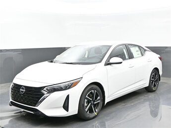 2025 Fresh Powder Nissan Sentra SV Car 4 Door 2.0L I4 DOHC Engine FWD