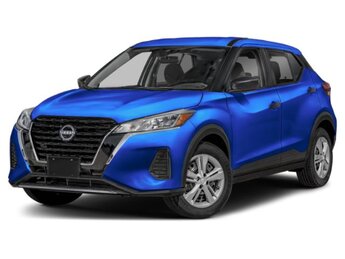 2025 Electric Blue Metallic Nissan Kicks S Automatic (CVT) 1.6L 4-Cylinder DOHC 16V Engine 4 Door SUV
