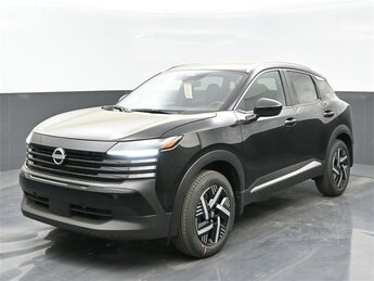 2025 Super Black Nissan Kicks SV 4 Door 2.0L DOHC Engine FWD Automatic (CVT)