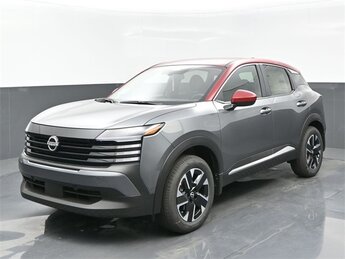 2025 Gun Metallic/Scarlet Ember Tintcoat Nissan Kicks SV Automatic (CVT) 4 Door AWD SUV 2.0L DOHC Engine