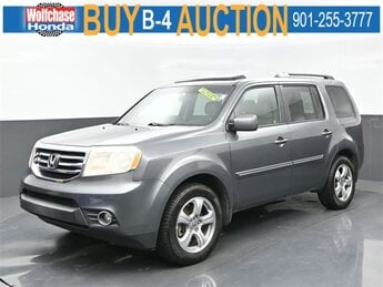 2012 Polished Metal Metallic Honda Pilot EX-L SUV 4 Door FWD