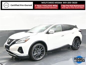 2024 Pearl White Tricoat Nissan Murano SL 3.5L V6 DOHC 24V Engine 4 Door SUV FWD