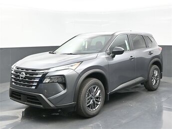 2025 Gun Metallic Nissan Rogue S Automatic (CVT) 1.5L DOHC Engine 4 Door FWD SUV