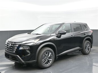 2026 Super Black Nissan Rogue S SUV AWD 4 Door 3-Cylinder Engine