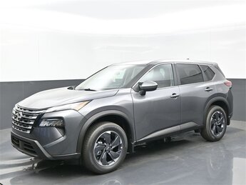 2026 Gun Metallic Nissan Rogue SV FWD 3-Cylinder Engine 4 Door