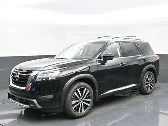 2025 Super Black Nissan Pathfinder Platinum Automatic FWD 4 Door 3.5L V6 DOHC Engine SUV