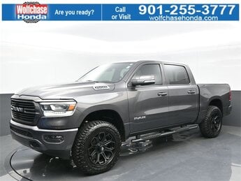 2021 Granite Crystal Metallic Clearcoat Ram 1500 Big Horn 4 Door Truck 4X4 HEMI 5.7L V8 Multi Displacement VVT Engine Automatic