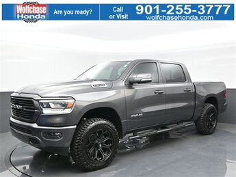 2021 Granite Crystal Metallic Clearcoat Ram 1500 Big Horn 4 Door Truck 4X4 HEMI 5.7L V8 Multi Displacement VVT Engine Automatic