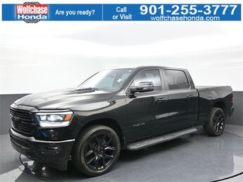 2023 Diamond Black Crystal Pearlcoat Ram 1500 Laramie 4 Door Automatic HEMI 5.7L V8 Multi Displacement VVT eTorque Engine Truck