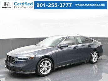 2023 Meteorite Gray Metallic Honda Accord LX Automatic (CVT) 4 Door FWD 1.5T I4 DOHC 16V Turbocharged VTEC Engine Car