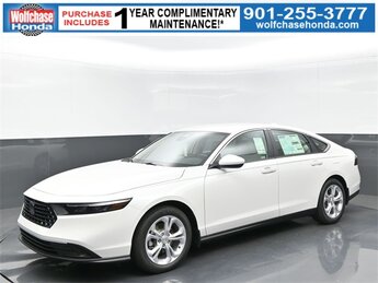 2025 Platinum White Pearl Honda Accord LX 4 Door 1.5T I4 DOHC 16V Turbocharged VTEC Engine FWD Car Automatic (CVT)