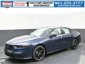2025 Canyon River Blue Metallic Honda Accord SE 4 Door 1.5T I4 DOHC 16V Turbocharged VTEC Engine FWD