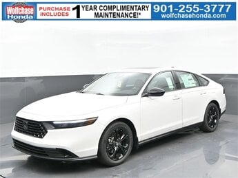 2025 Platinum White Pearl Honda Accord SE Automatic (CVT) Car 1.5T I4 DOHC 16V Turbocharged VTEC Engine 4 Door