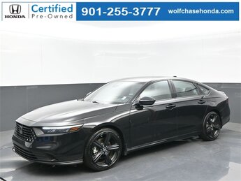 2024 Meteorite Gray Metallic Honda Accord Hybrid Sport-L 4 Door Automatic (CVT) Car FWD