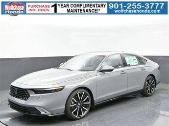 2025 Urban Gray Pearl Honda Accord Hybrid Touring FWD 2.0L I4 DOHC 16V Engine 4 Door Automatic (CVT)