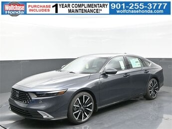 2025 Meteorite Gray Metallic Honda Accord Hybrid Touring Car Automatic (CVT) FWD 4 Door