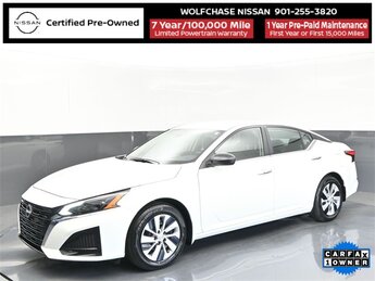 2025 Glacier White Nissan Altima S FWD 2.5L 4-Cylinder DOHC 16V Engine 4 Door Automatic (CVT)