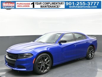 2022 Indigo Blue Dodge Charger SXT 3.6L V6 SMPI DOHC 24V LEV II 292hp Engine Automatic 4 Door RWD