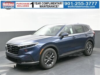 2026 Canyon River Blue Metallic Honda CR-V EX-L 1.5L I4 DOHC 16V Engine SUV FWD Automatic (CVT) 4 Door