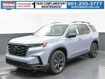 2025 Sonic Gray Pearl Honda Pilot Sport SUV Automatic 3.5L V6 DOHC 24V Engine AWD 4 Door