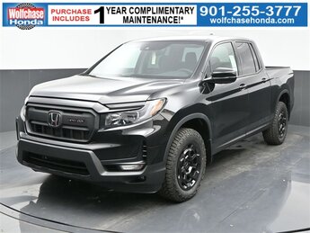 2025 Crystal Black Pearl Honda Ridgeline Sport+ 4 Door AWD Truck