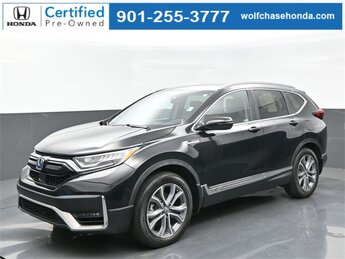 2022 Sonic Gray Pearl Honda CR-V Hybrid Touring 2.0L I4 DOHC 16V Engine 4 Door SUV
