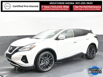 2024 Pearl White Tricoat Nissan Murano SL 4 Door Automatic (CVT) 3.5L V6 DOHC 24V Engine FWD SUV