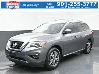 2020 Gun Metallic Nissan Pathfinder S V6 Engine Automatic (CVT) SUV 4 Door FWD