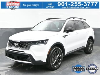 2023 Glacial White Pearl Kia Sorento X-Line SX Prestige AWD Automatic 4 Door 2.5L I4 DGI Turbocharged DOHC 16V LEV3-ULEV70 281hp Engine SUV