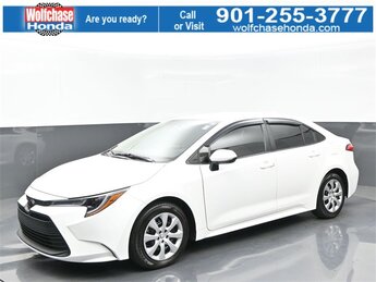 2025 Ice Cap Toyota Corolla LE FWD Automatic (CVT) 4 Door 2.0L I4 DOHC 16V Engine Car