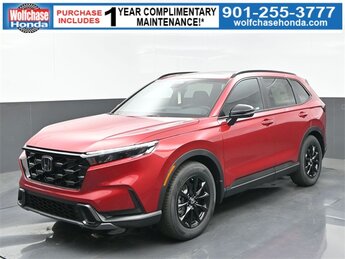 2026 Radiant Red Metallic Honda CR-V Hybrid Sport 4 Door 2.0L I4 DOHC 16V Engine Automatic (CVT)