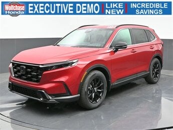 2025 Radiant Red Metallic Honda CR-V Hybrid Sport-L Automatic (CVT) SUV 4 Door FWD 2.0L I4 DOHC 16V Engine