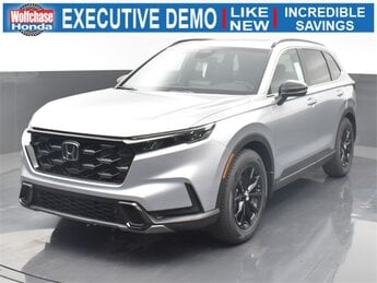 2025 Solar Silver Metallic Honda CR-V Hybrid Sport-L SUV 4 Door Automatic (CVT) 2.0L I4 DOHC 16V Engine
