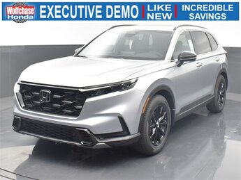 2025 Solar Silver Metallic Honda CR-V Hybrid Sport-L SUV 4 Door Automatic (CVT) 2.0L I4 DOHC 16V Engine