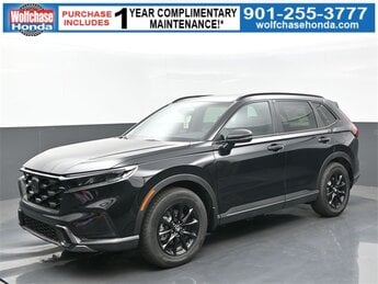 2026 Crystal Black Pearl Honda CR-V Hybrid Sport 2.0L I4 DOHC 16V Engine 4 Door AWD Automatic (CVT) SUV