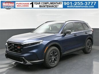 2026 Canyon River Blue Metallic Honda CR-V Hybrid TrailSport AWD 2.0L I4 DOHC 16V Engine Automatic (CVT) 4 Door