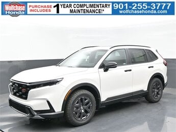 2026 Platinum White Pearl Honda CR-V Hybrid TrailSport SUV 2.0L I4 DOHC 16V Engine AWD 4 Door Automatic (CVT)