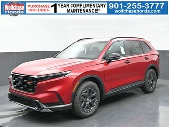 2026 Radiant Red Metallic Honda CR-V Hybrid TrailSport Automatic (CVT) 4 Door 2.0L I4 DOHC 16V Engine SUV AWD