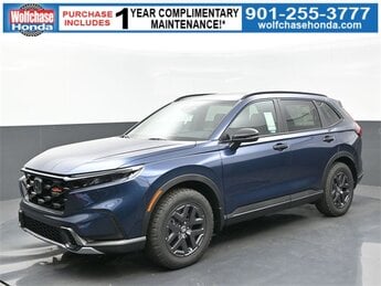 2026 Canyon River Blue Metallic Honda CR-V Hybrid TrailSport SUV Automatic (CVT) 2.0L I4 DOHC 16V Engine AWD 4 Door