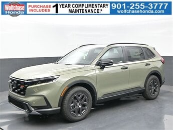2026 Ash Green Metallic Honda CR-V Hybrid TrailSport 2.0L I4 DOHC 16V Engine 4 Door AWD Automatic (CVT) SUV