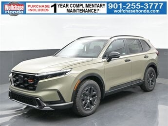 2026 Ash Green Metallic Honda CR-V Hybrid TrailSport SUV Automatic (CVT) 2.0L I4 DOHC 16V Engine AWD