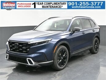 2026 Canyon River Blue Metallic Honda CR-V Hybrid Sport Touring Electric Motor Engine SUV AWD 4 Door