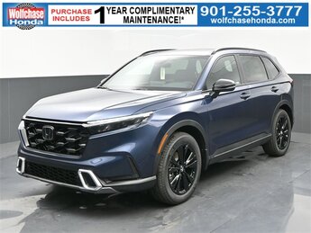 2026 Canyon River Blue Metallic Honda CR-V Hybrid Sport Touring Electric Motor Engine SUV AWD 4 Door