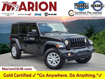 2023 Black Clearcoat Jeep Wrangler Sport S Automatic SUV 4X4