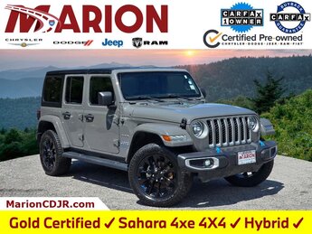 2023 Jeep Wrangler Sahara 4xe 2.0L I4 DOHC Engine 4X4 Automatic 4 Door SUV